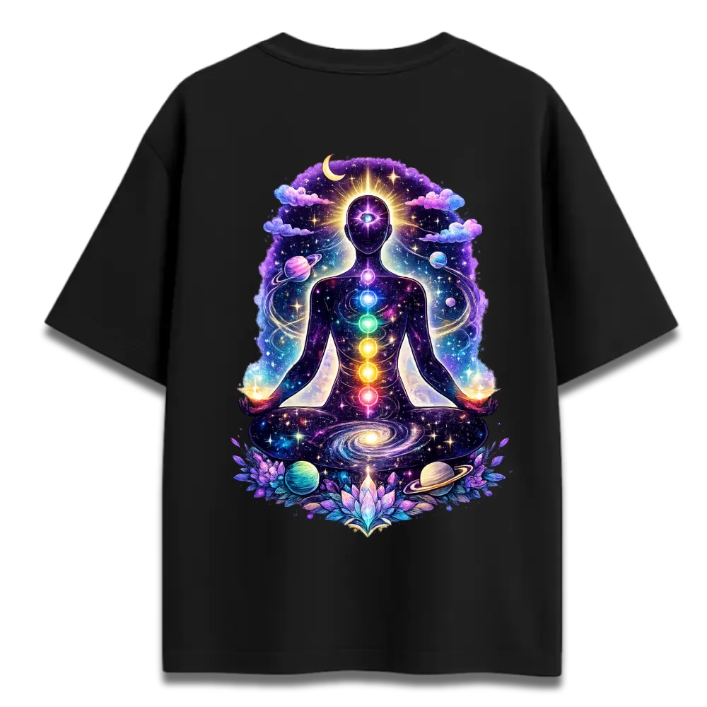 Oversized Graphic T-Shirt | Aham Brahmasmi Design | Premium 260 GSM Cotton Streetwear India