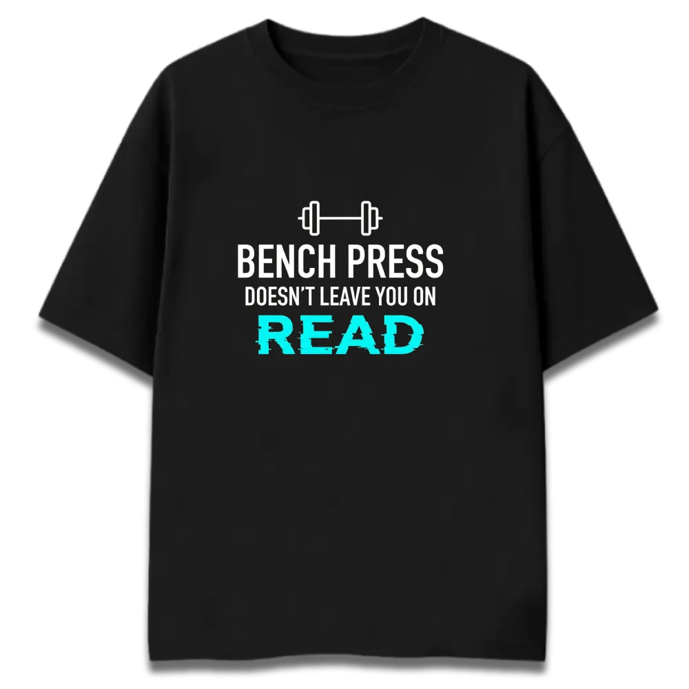 Oversized Graphic T-Shirt | Bench Press Graphic | Premium 260 GSM Cotton Streetwear India