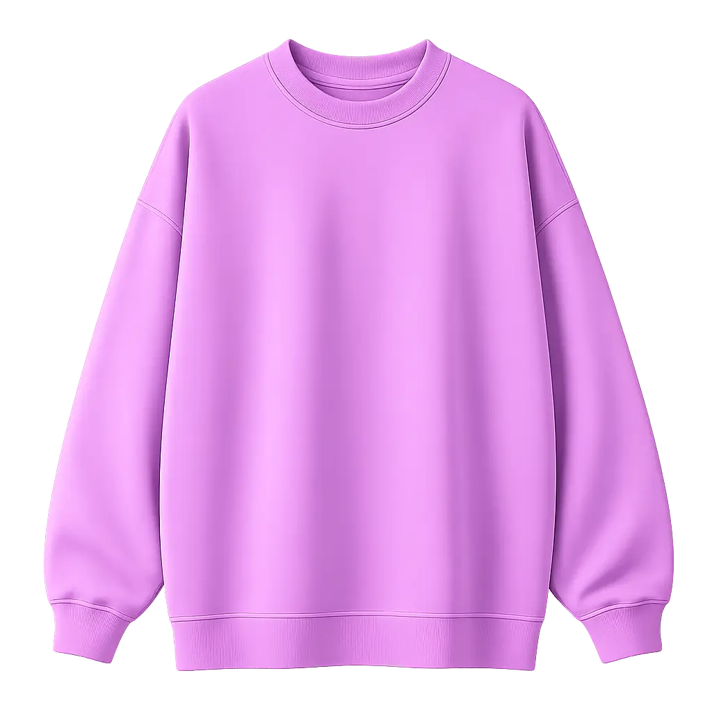 MONÉ Essentials Sweatshirt | Lavender | 240 GSM French Terry Cotton